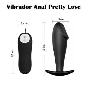 Vibrador Anal Pretty Love