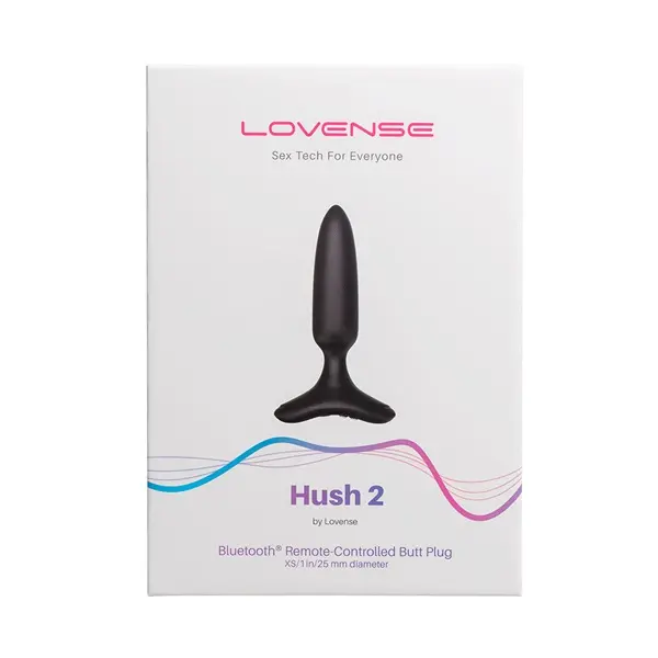Lovense Hush 2 Plug Anal Vibrador